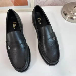 Dior Leather Loafers