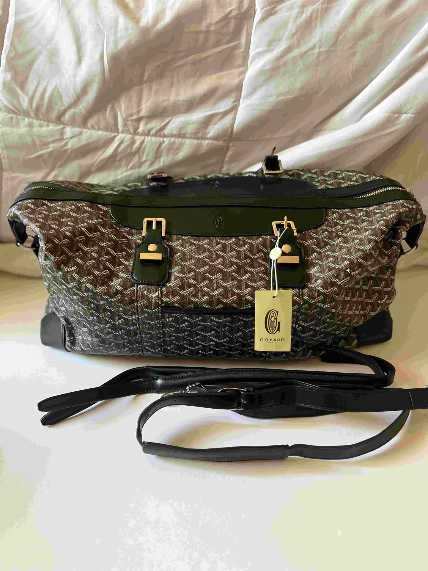 GOYARD Bowling Duffle Bag