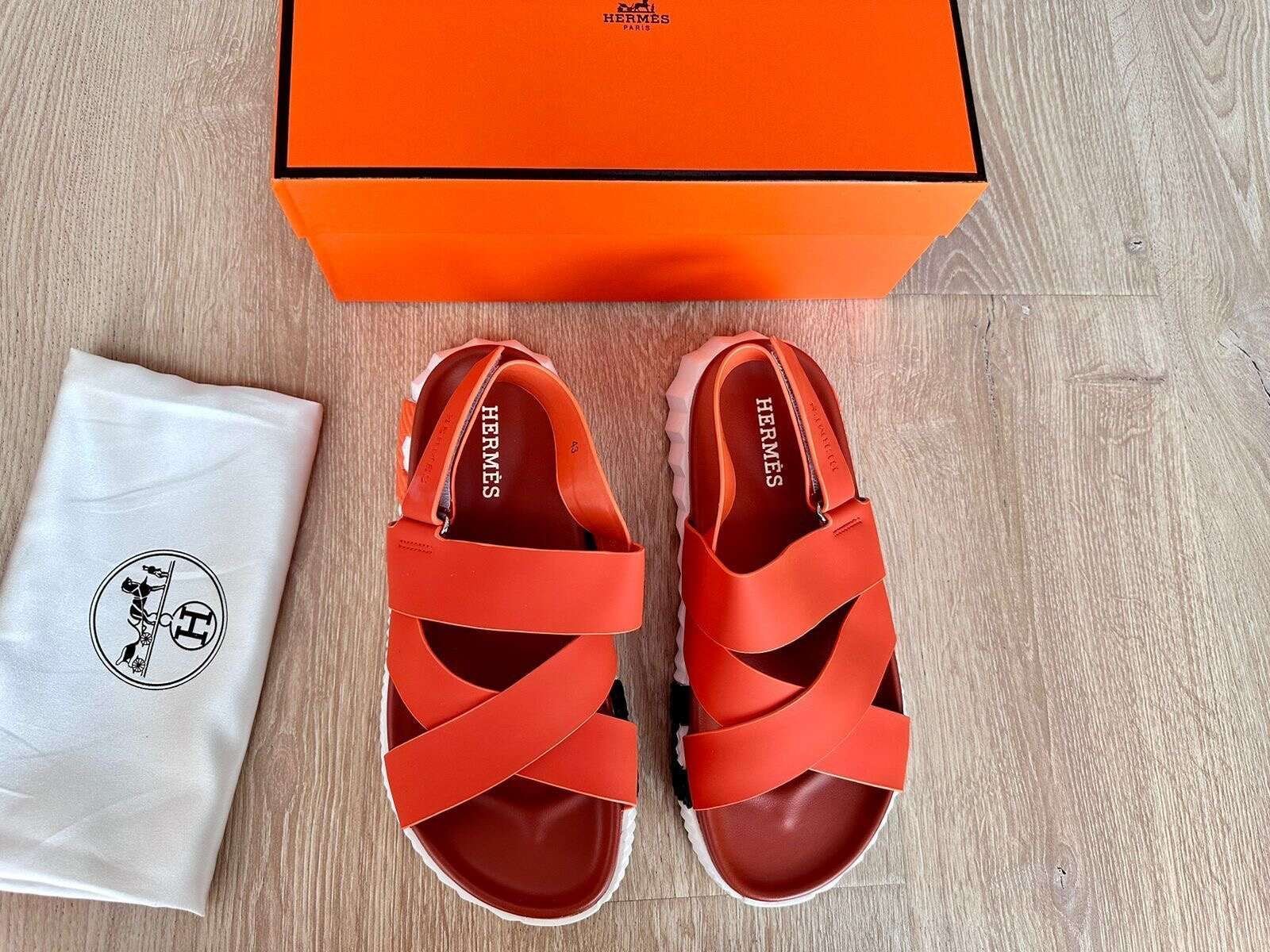 Hermes Leather Sandals
