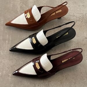 Miu Miu Slingback Kitten Heel