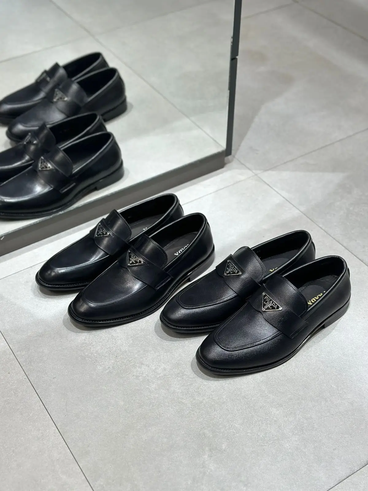 Prada Leather Loafers