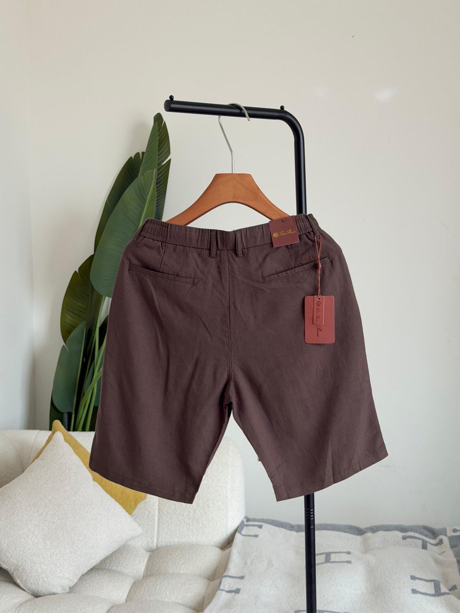 Loro Piana Structured Ribbed Shorts - Image 4