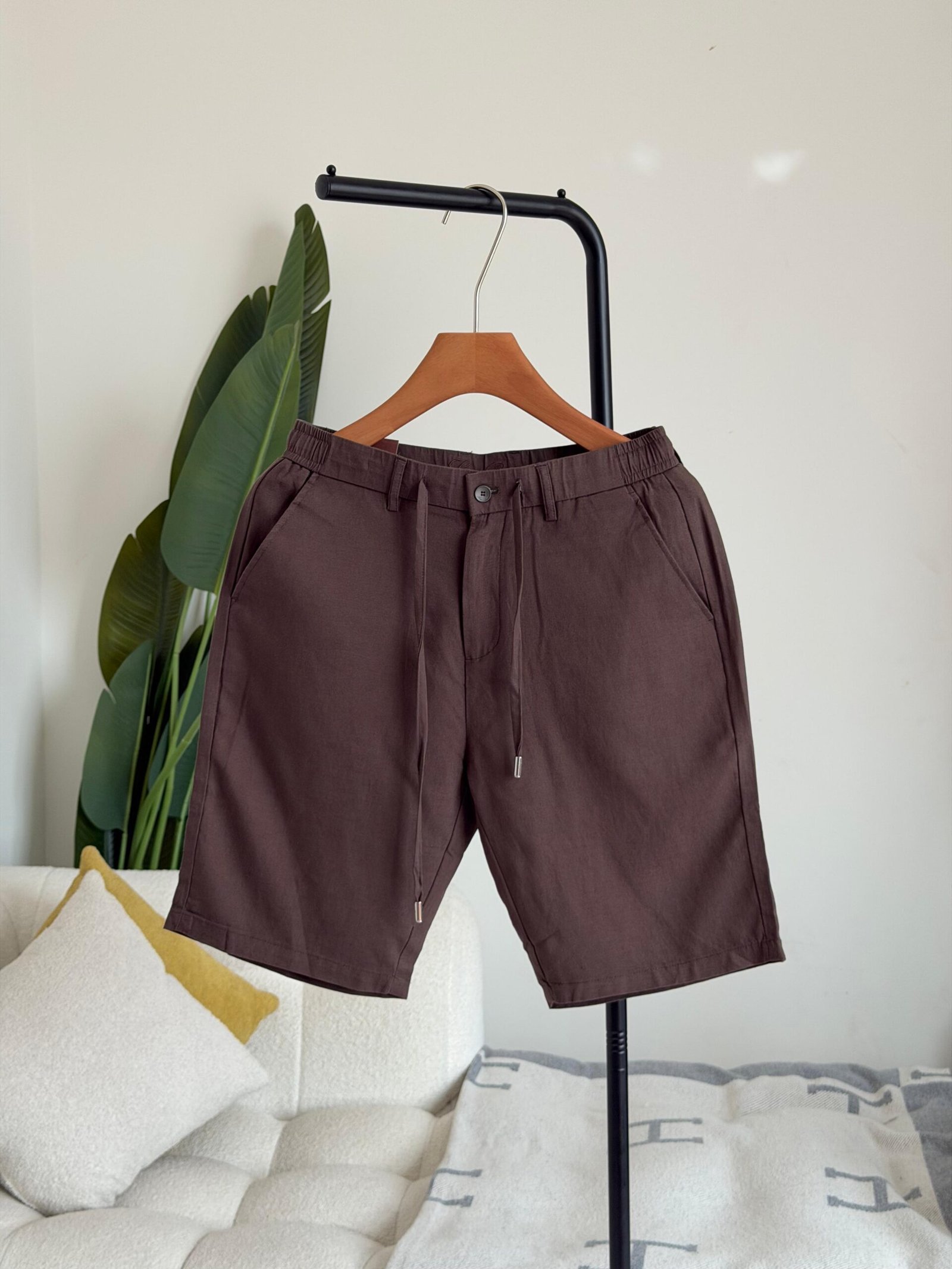 Loro Piana Structured Ribbed Shorts