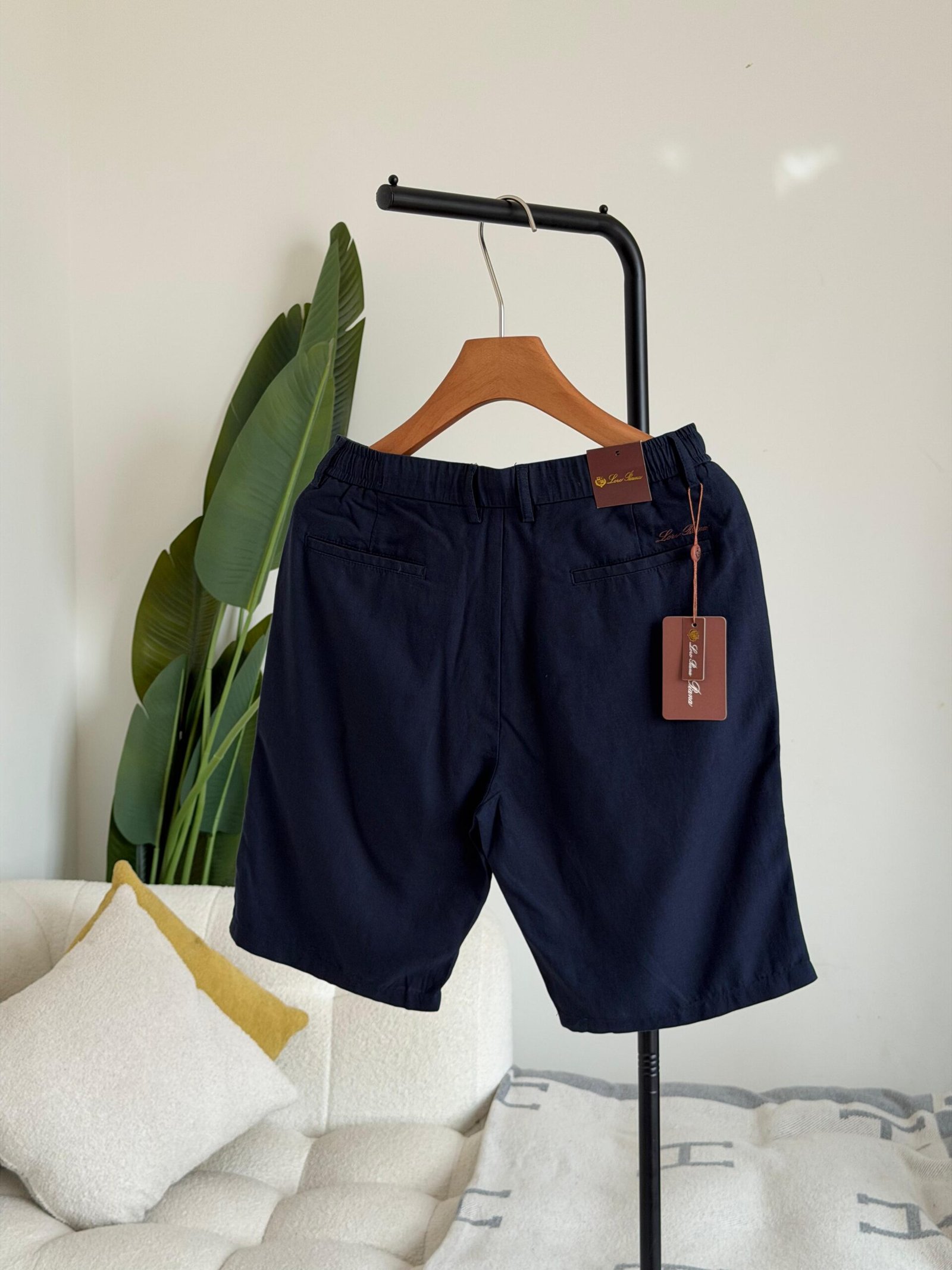 Loro Piana Structured Ribbed Shorts - Image 3