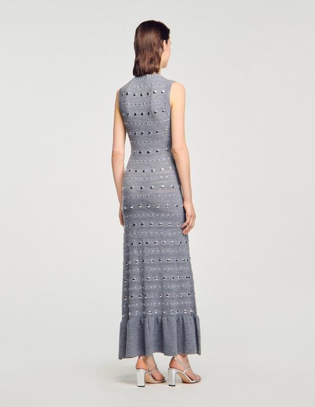 SANDRO Knit Maxi Dress - Image 2