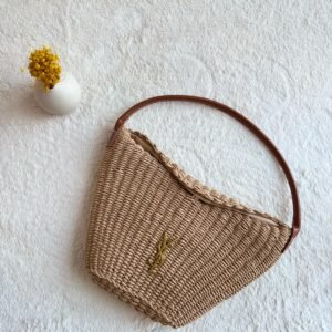 YSL Gaby Raffia Bag