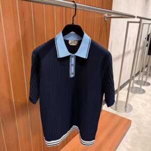 HERMES knit polo shirt