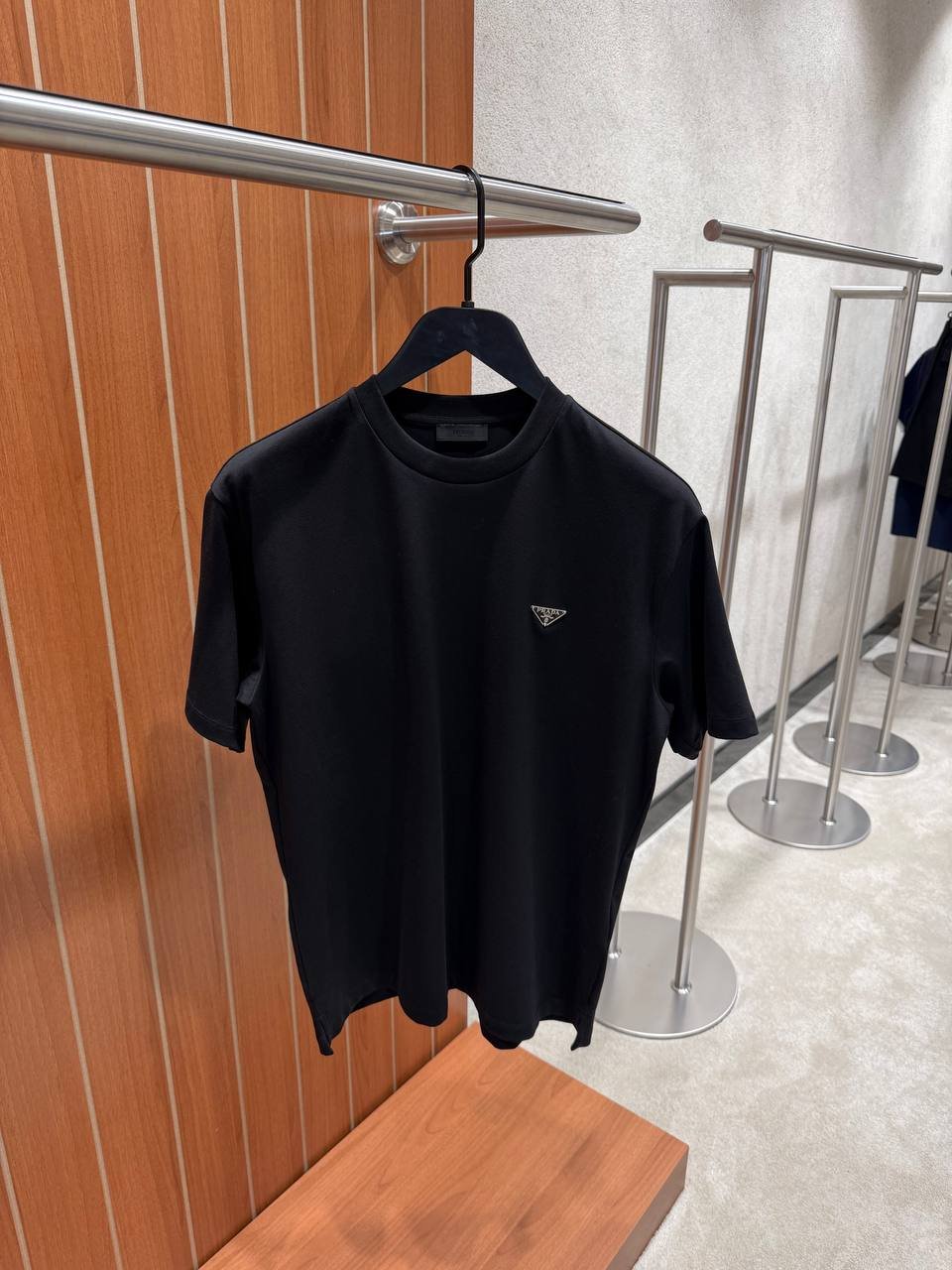 PRADA Logo-Embroidered T-Shirt - Image 4