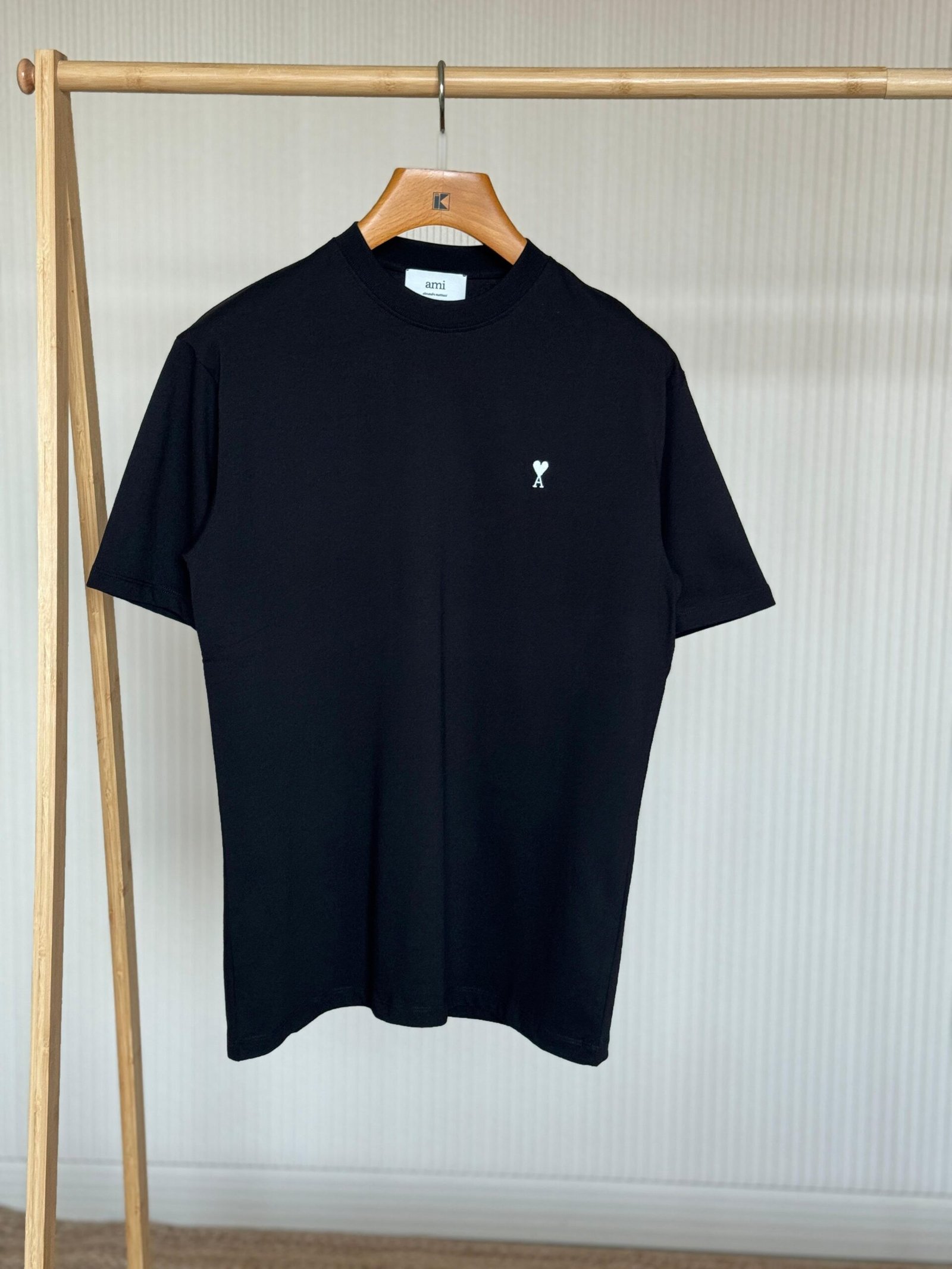 AMI Embroidered T-Shirt - Image 4
