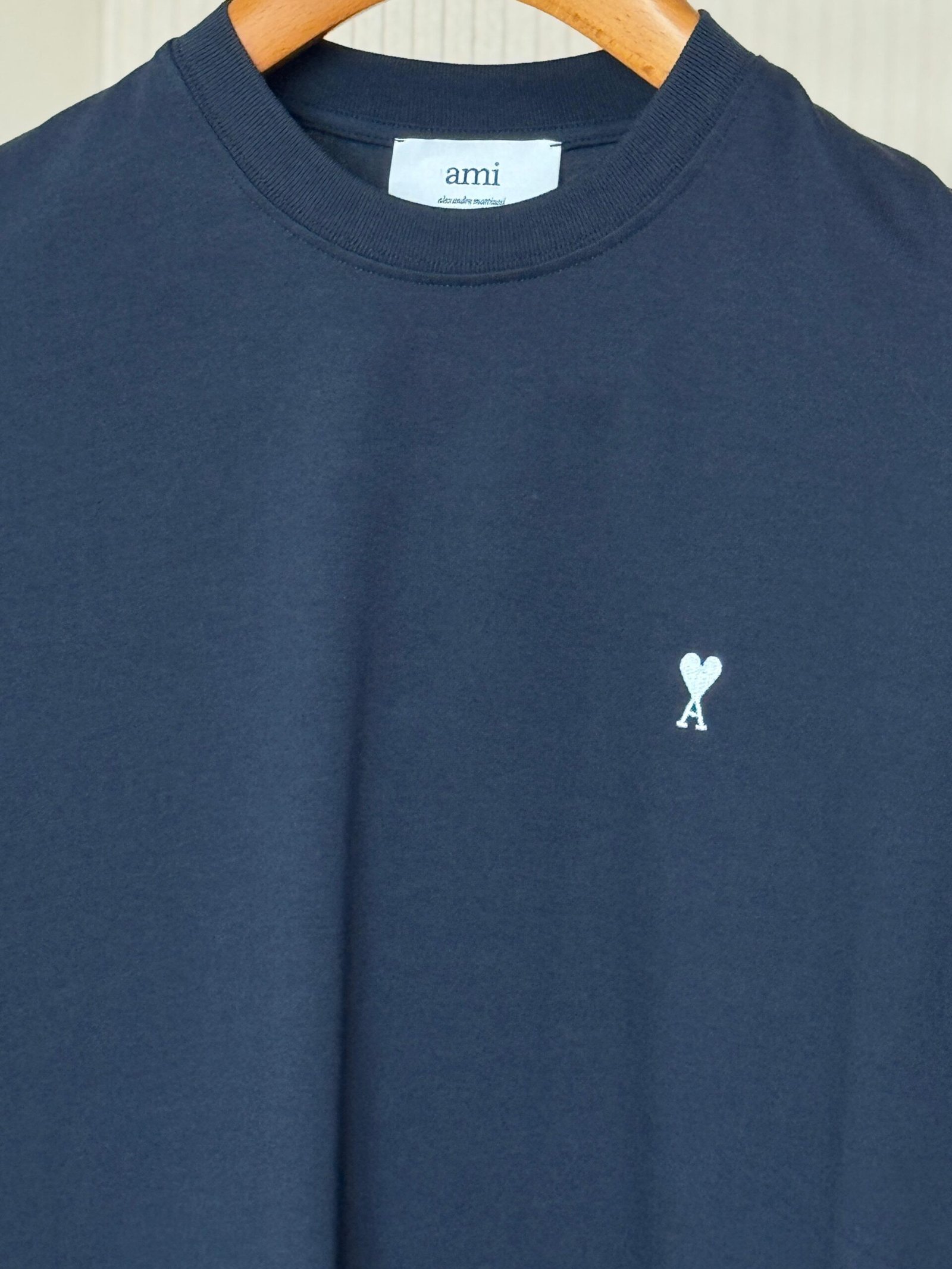 AMI Embroidered T-Shirt - Image 3
