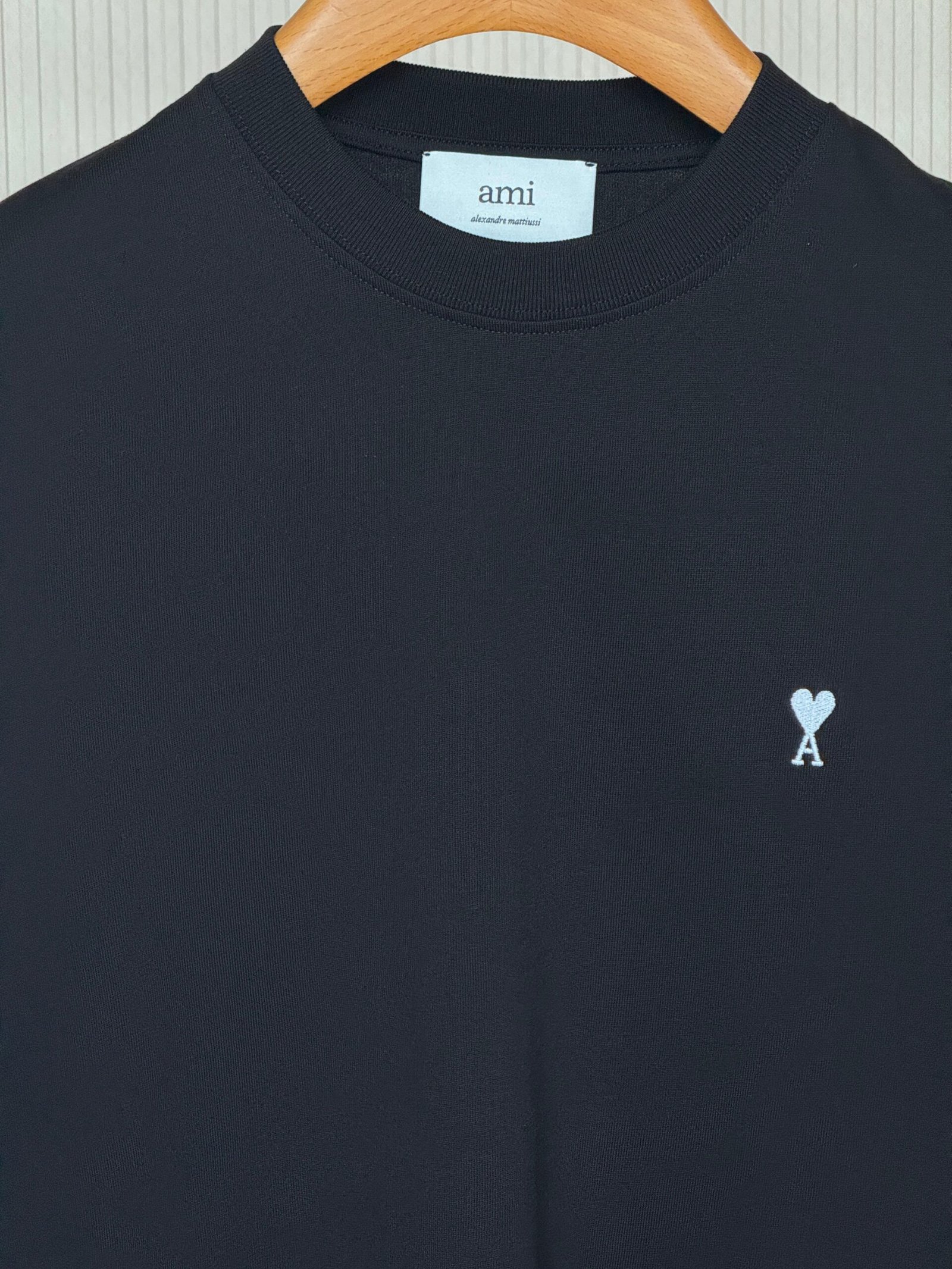 AMI Embroidered T-Shirt - Image 5