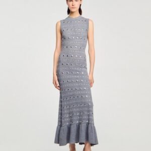 Sandro Knit Maxi Dress