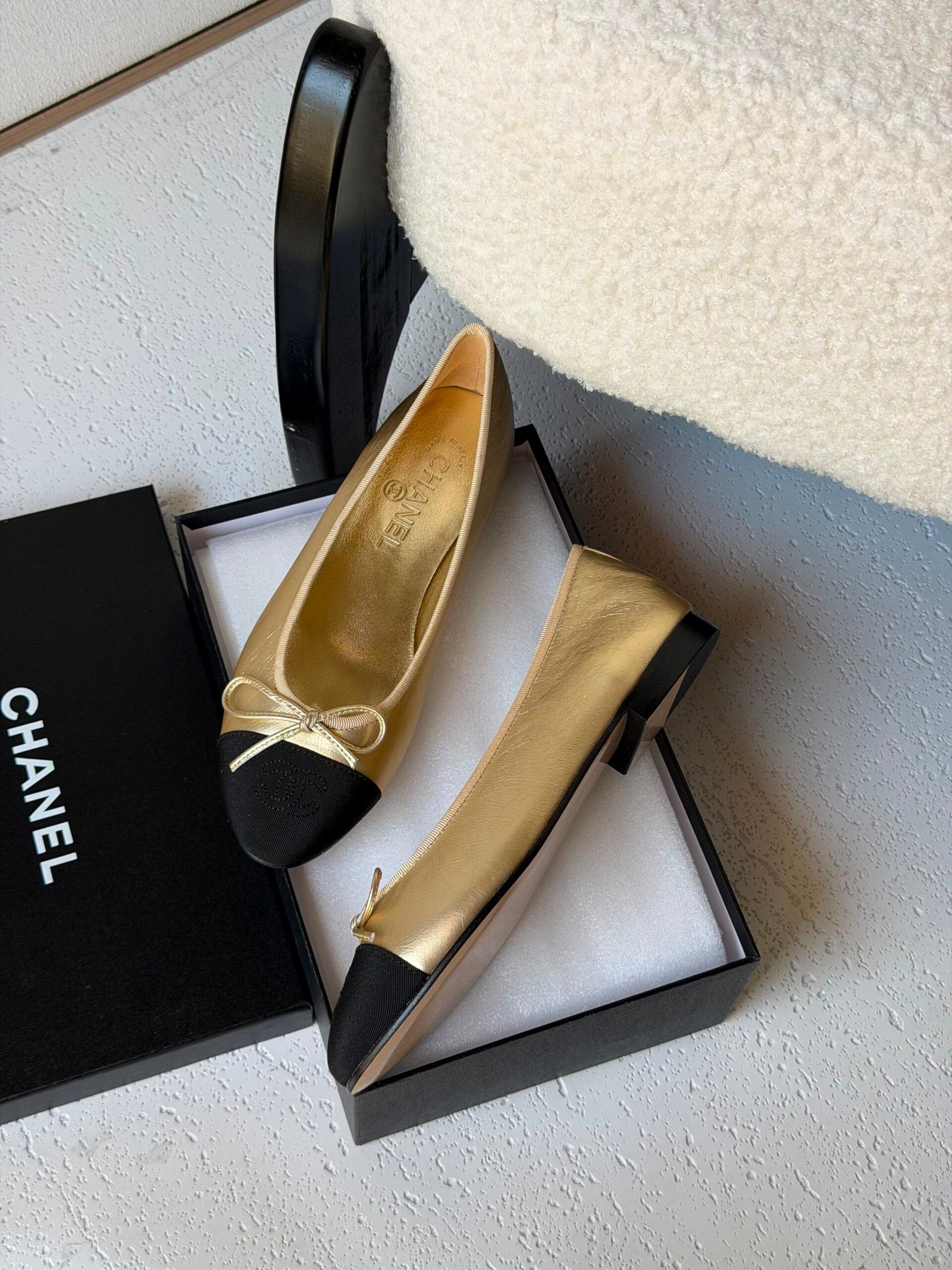 CHANEL Ballet Flats