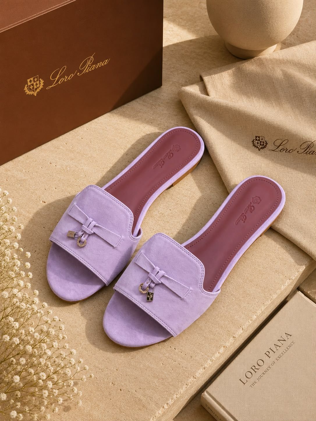Loro Piana Summer Charms Sandals