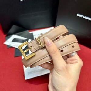 YSL Cassandre Slim Belt