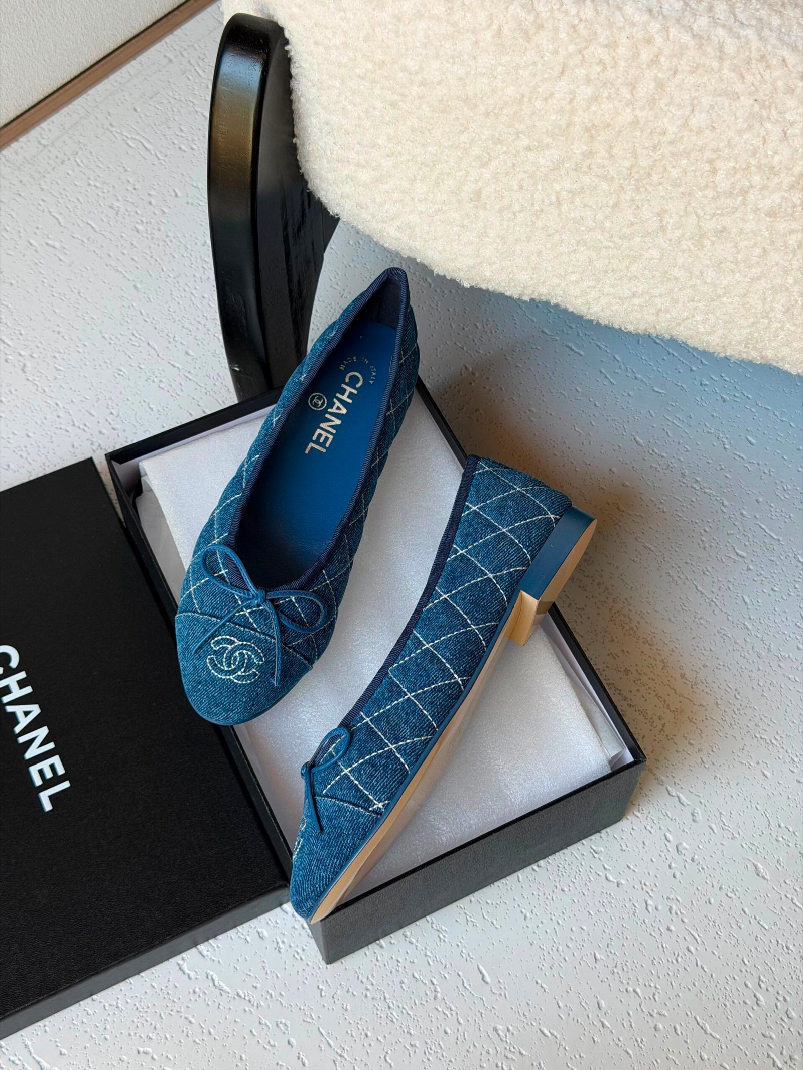 CHANEL Ballet Flats