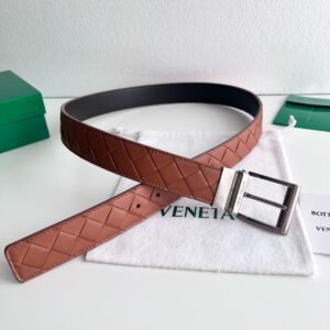 BOTTEGA VENETA Leather Formal Belt