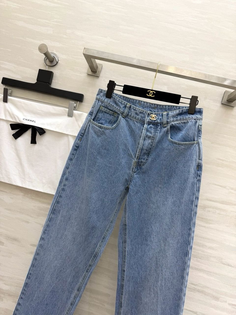 CHANEL straight-fit jeans - Image 3