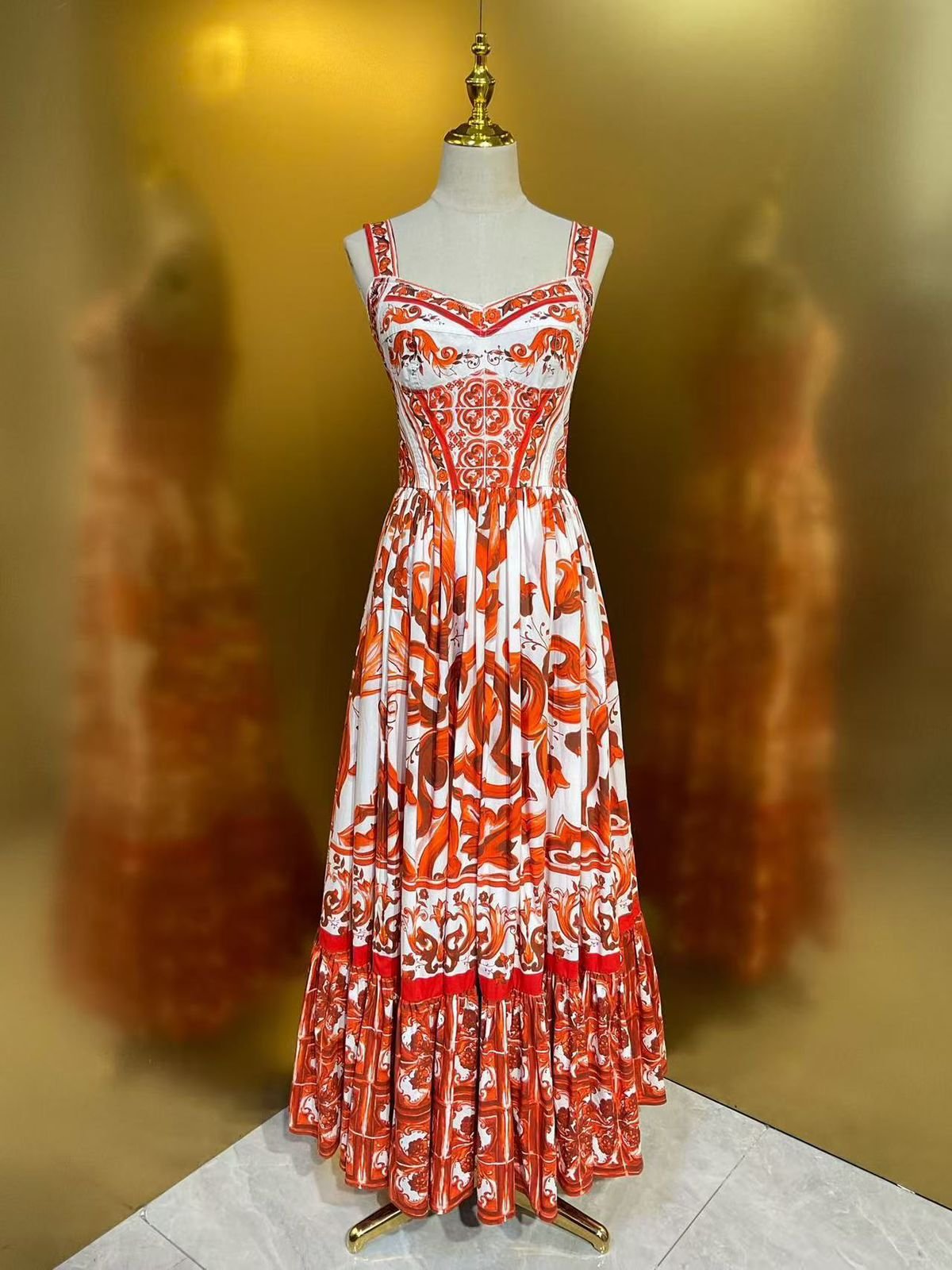 Dolce & Gabbana Poplin Dress - Image 5