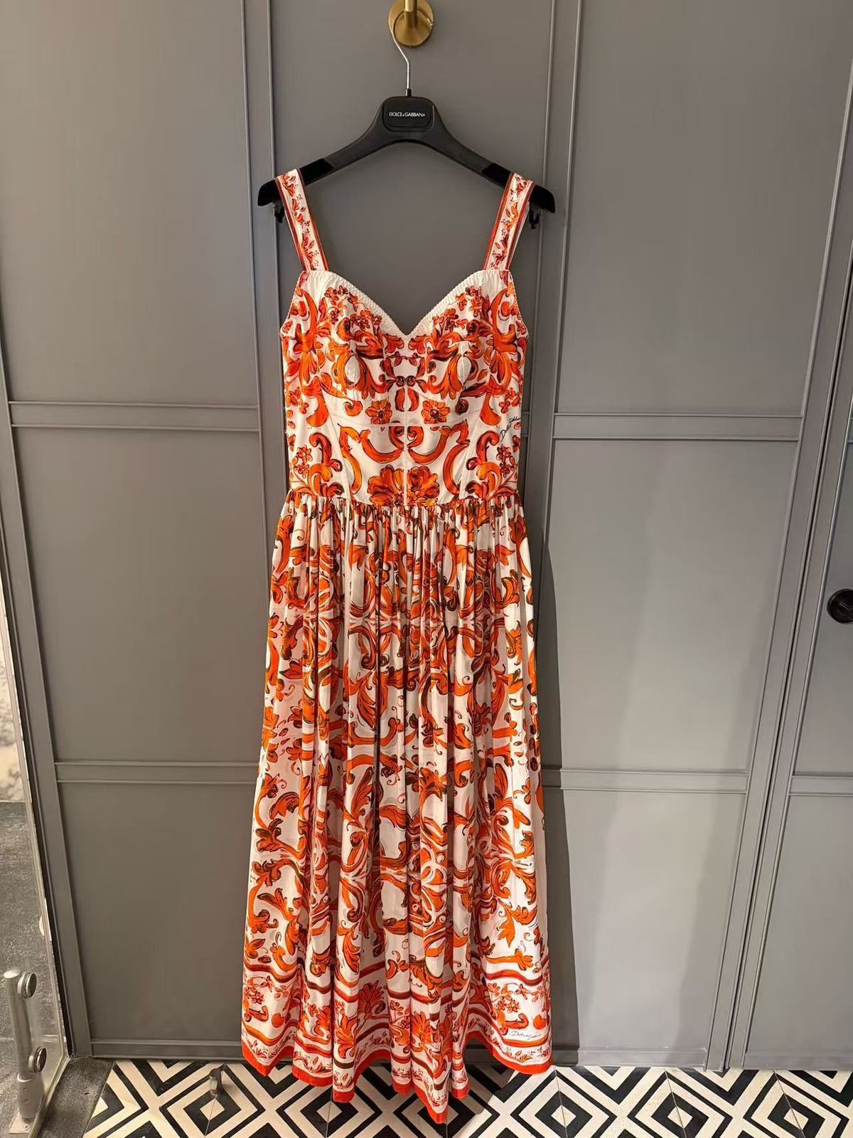 Dolce & Gabbana Poplin Dress