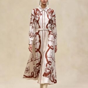 HERMES Shirt Dress