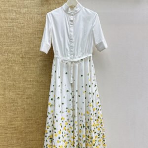 DIOR Flared Shirtdress