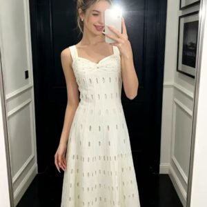 ALAIA Printed A-Line Dress