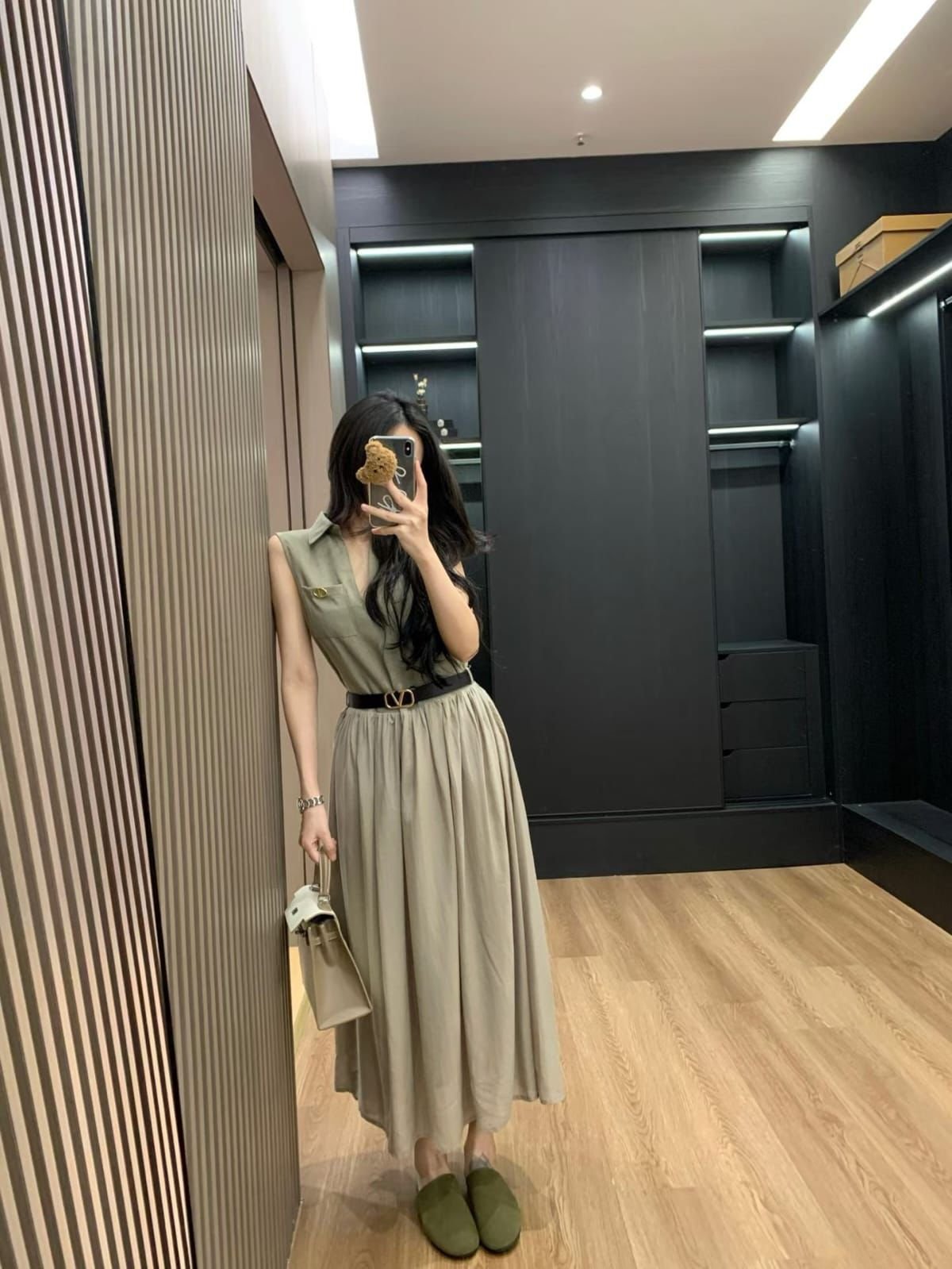 VALENTINO midi dress