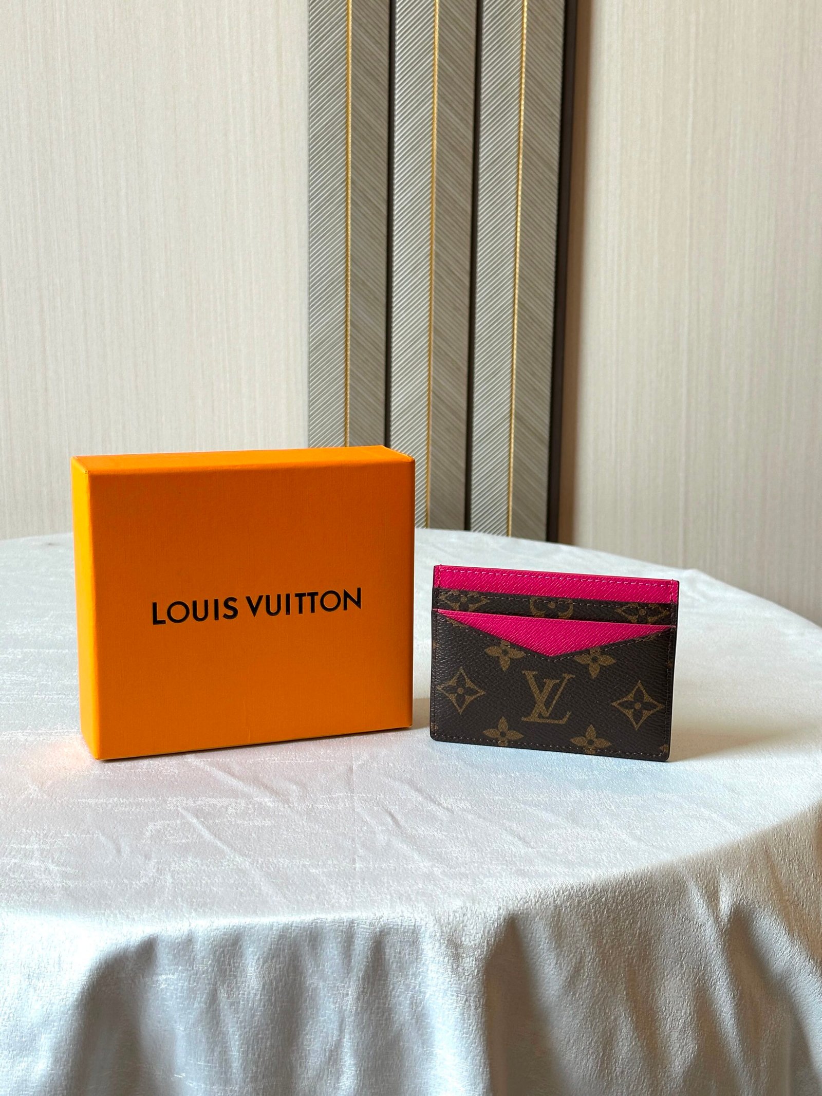 Louis Vuitton Triple Card Holder - Image 4