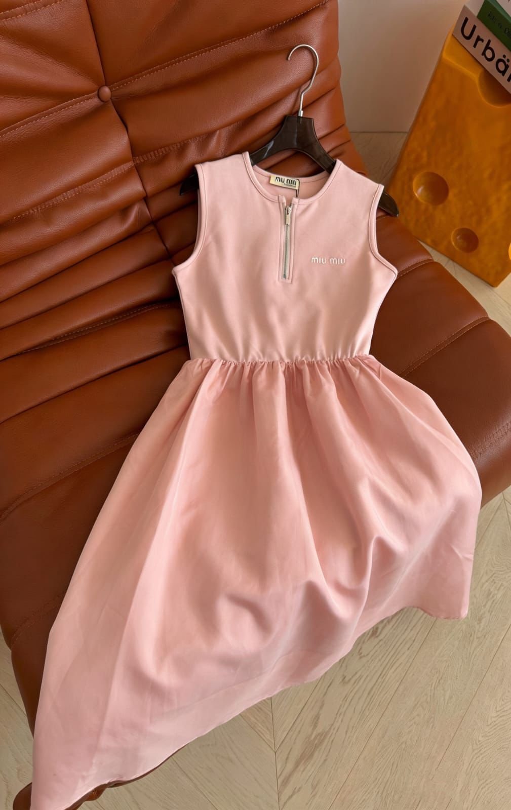 MIU MIU Poplin Midi Dress - Image 2