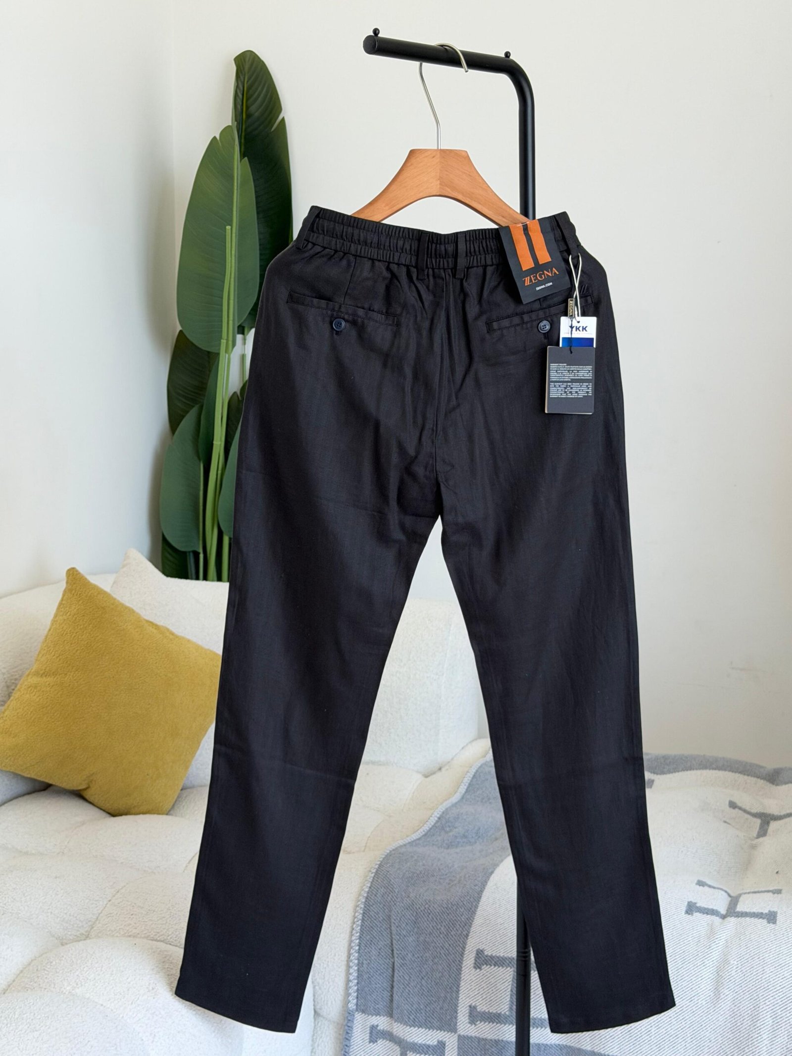 ZEGNA Linen Cotton Pants