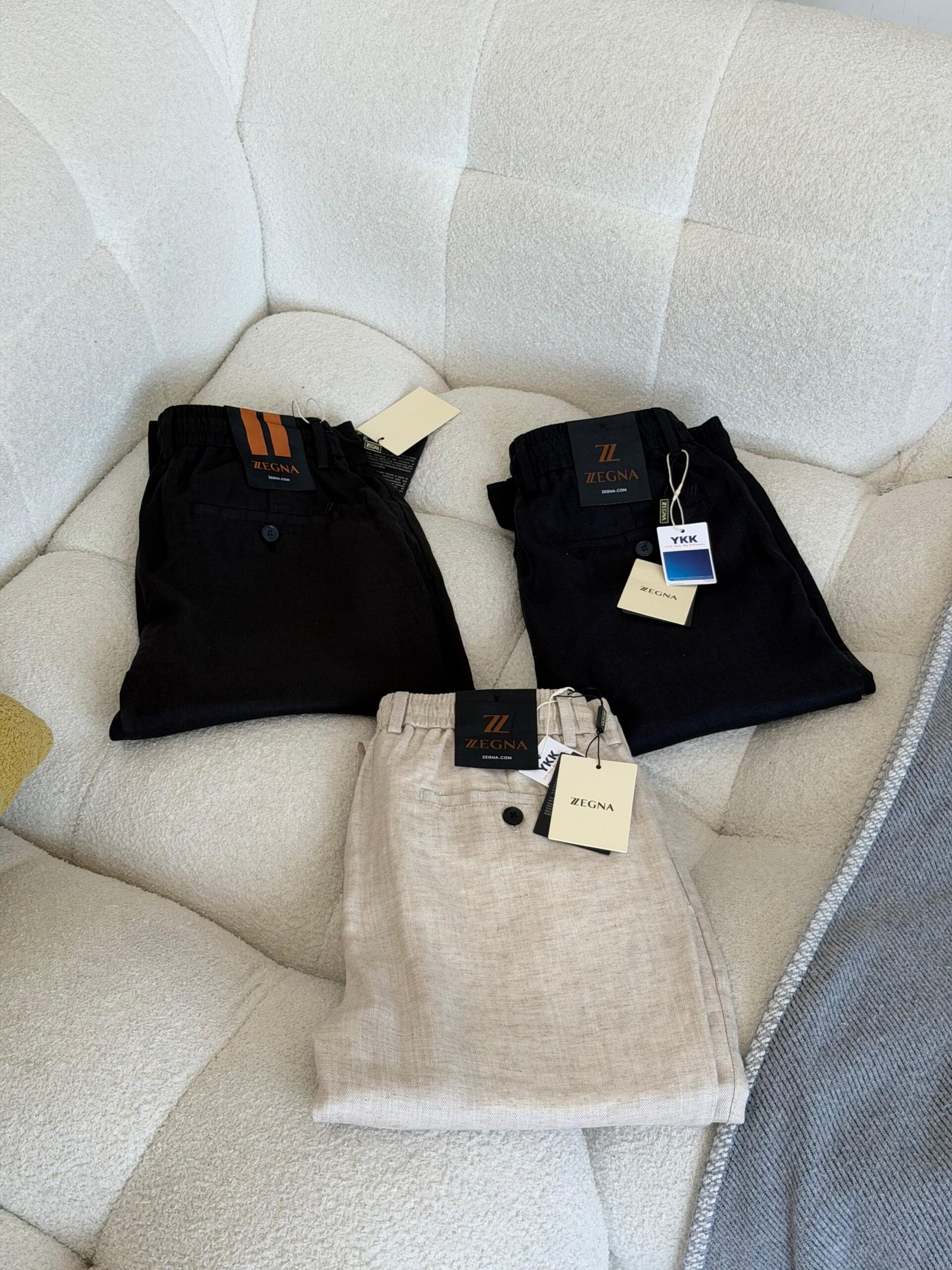 ZEGNA Linen Cotton Pants - Image 5