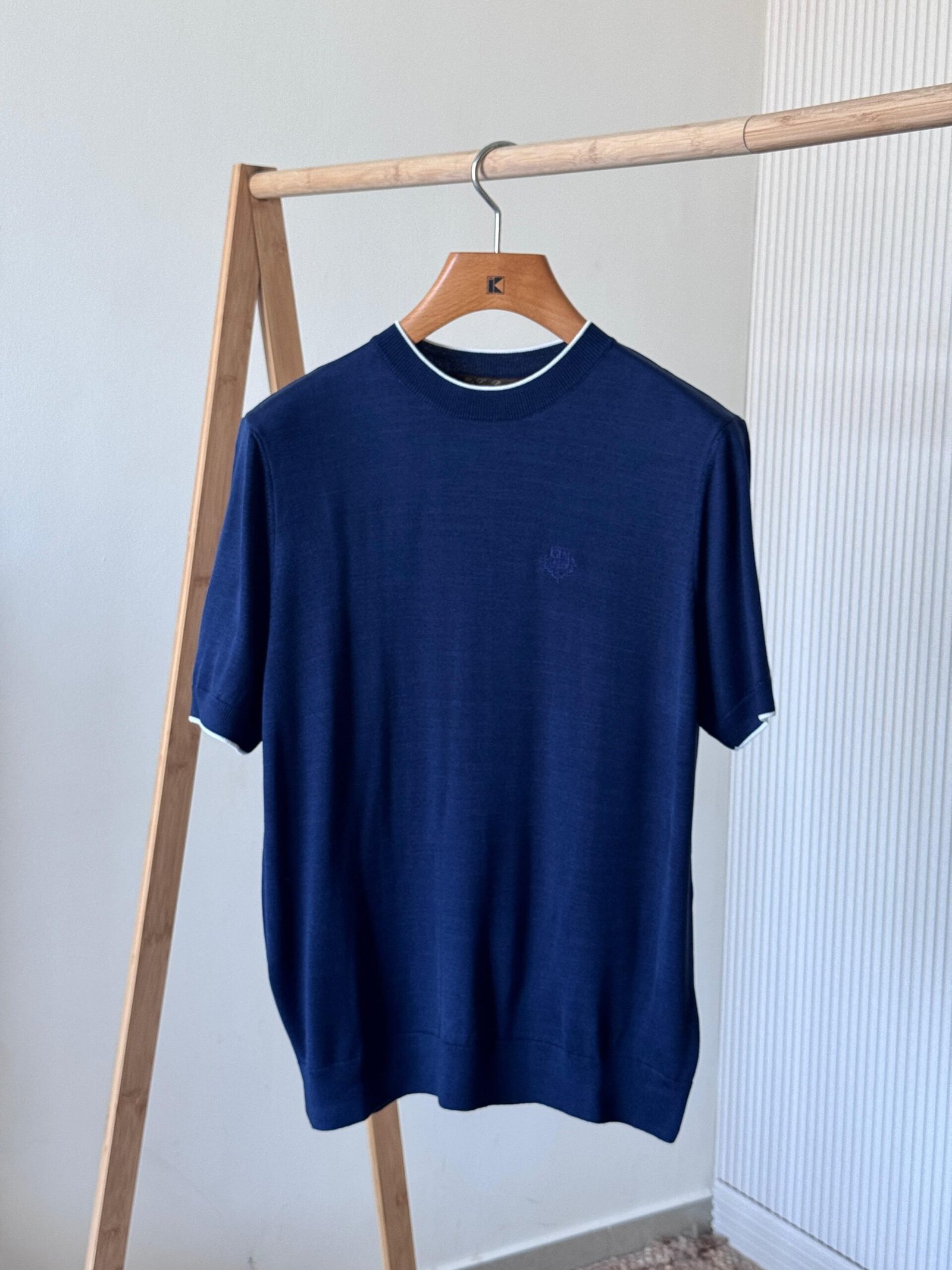Loro Piana Cotton Fine Knit T-Shirt - Image 2