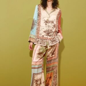 ALEMAIS Silk Shirt & Pant Set