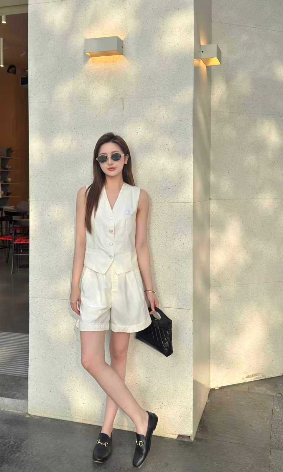 Louis Vuitton Linen Co-ord Set - Image 2
