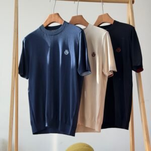 Moncler Leather T-Shirt