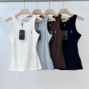 YSL Ribbed Tank Top