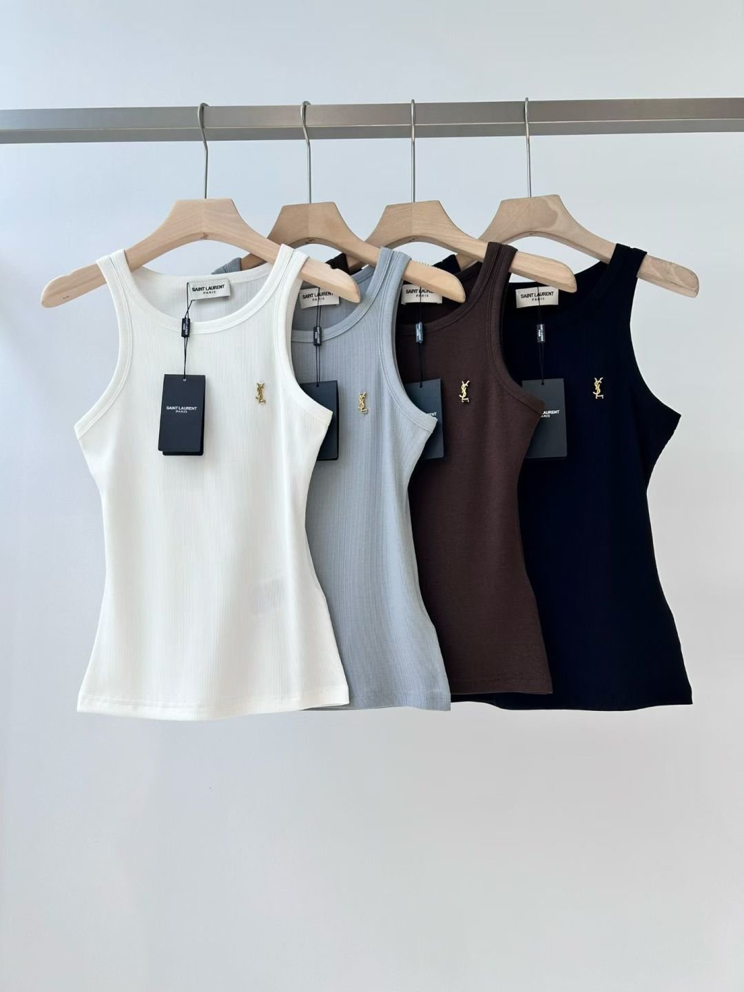 YSL Ribbed Tank Top