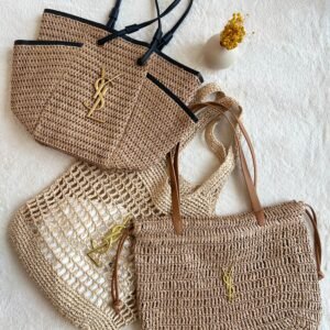 YSL Raffia Beach Bag