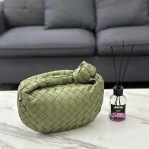 Buy Bottega Veneta Mini Jodie Green Intrecciato Bag
