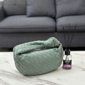 Buy Bottega Veneta Mini Jodie Light Green Intrecciato Bag