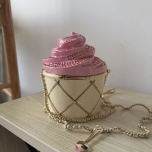 Buy Chanel Clutch Ice Cream Minaudiere Plexi Strass & Gold-Tone Metal | Bags Dubai - Luxury Master Copy Dubai