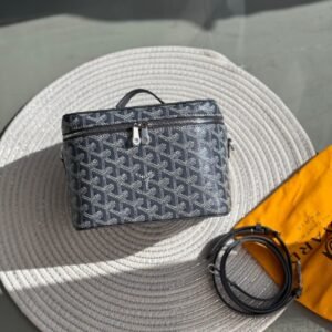 Buy Goyard Vanity Case Muse Mini Grey Goyardine Canvas