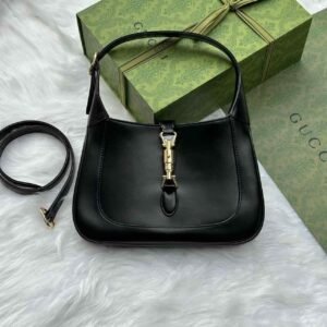 Buy Gucci Jackie 1961 Shoulder Bag Medium Black Calfskin