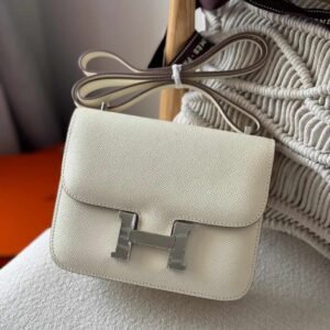 Buy Hermes Constance 18 White Epsom Leather